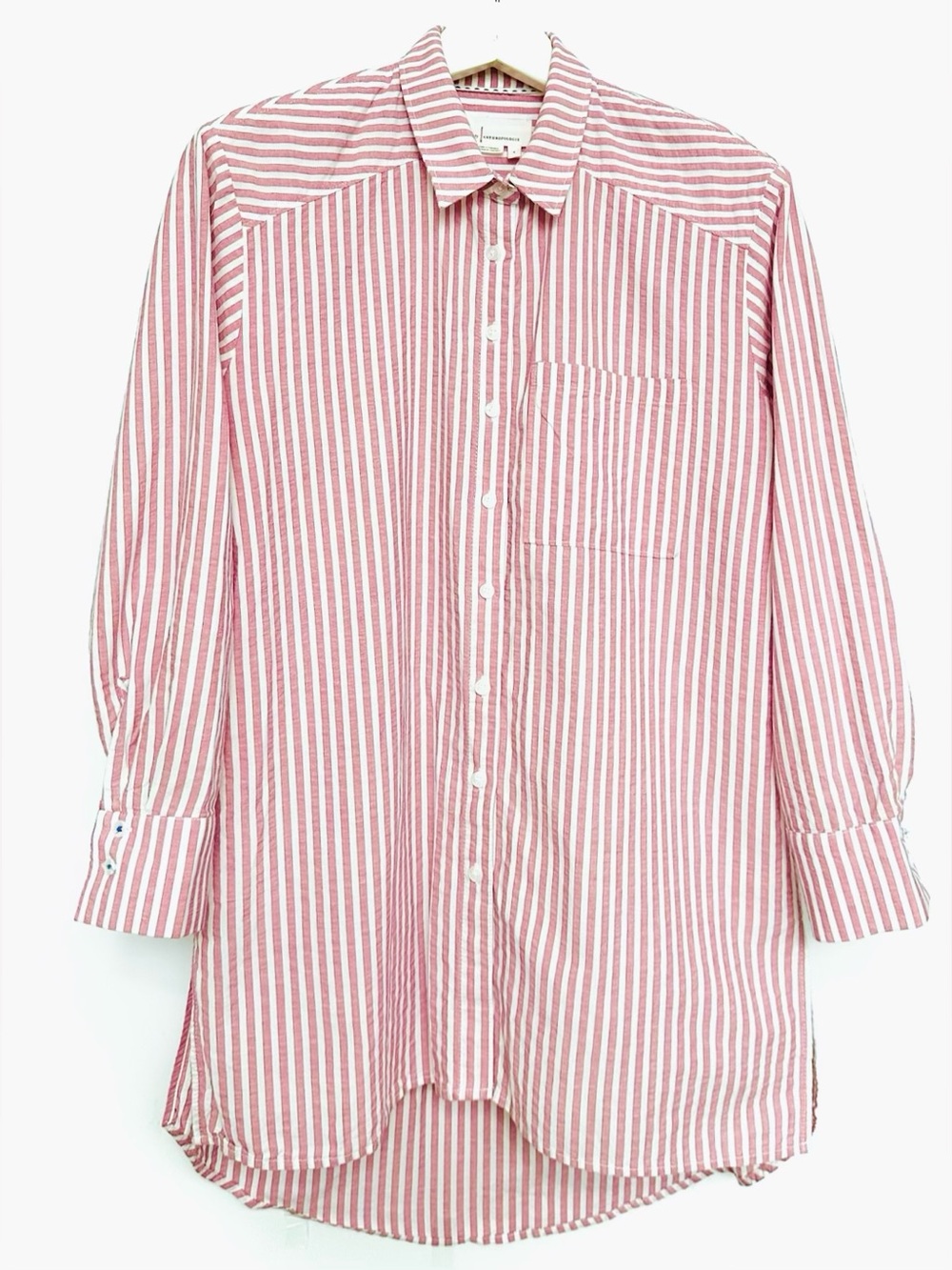 Anthropologie button down tunic